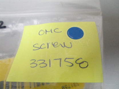 *NEW OEM* (LOT OF 2) 0810 OMC Johnson Evinrude Screw 331758 0331758