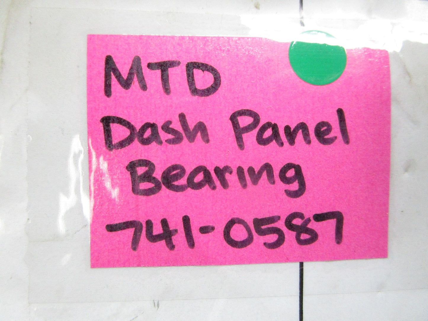 NEW OEM 741-0587 MTD Dash Panel Bearing 0810