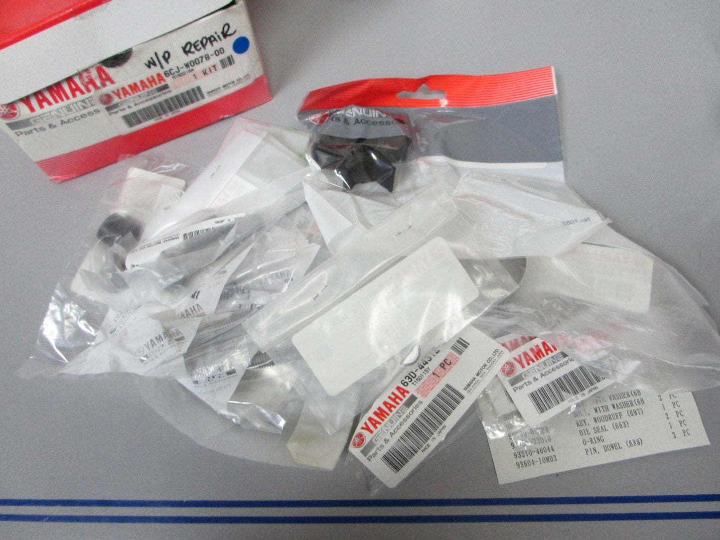 *NEW OEM* 0720 Yamaha Water Pump  Repair Kit 6CJ-W0078-00-00
