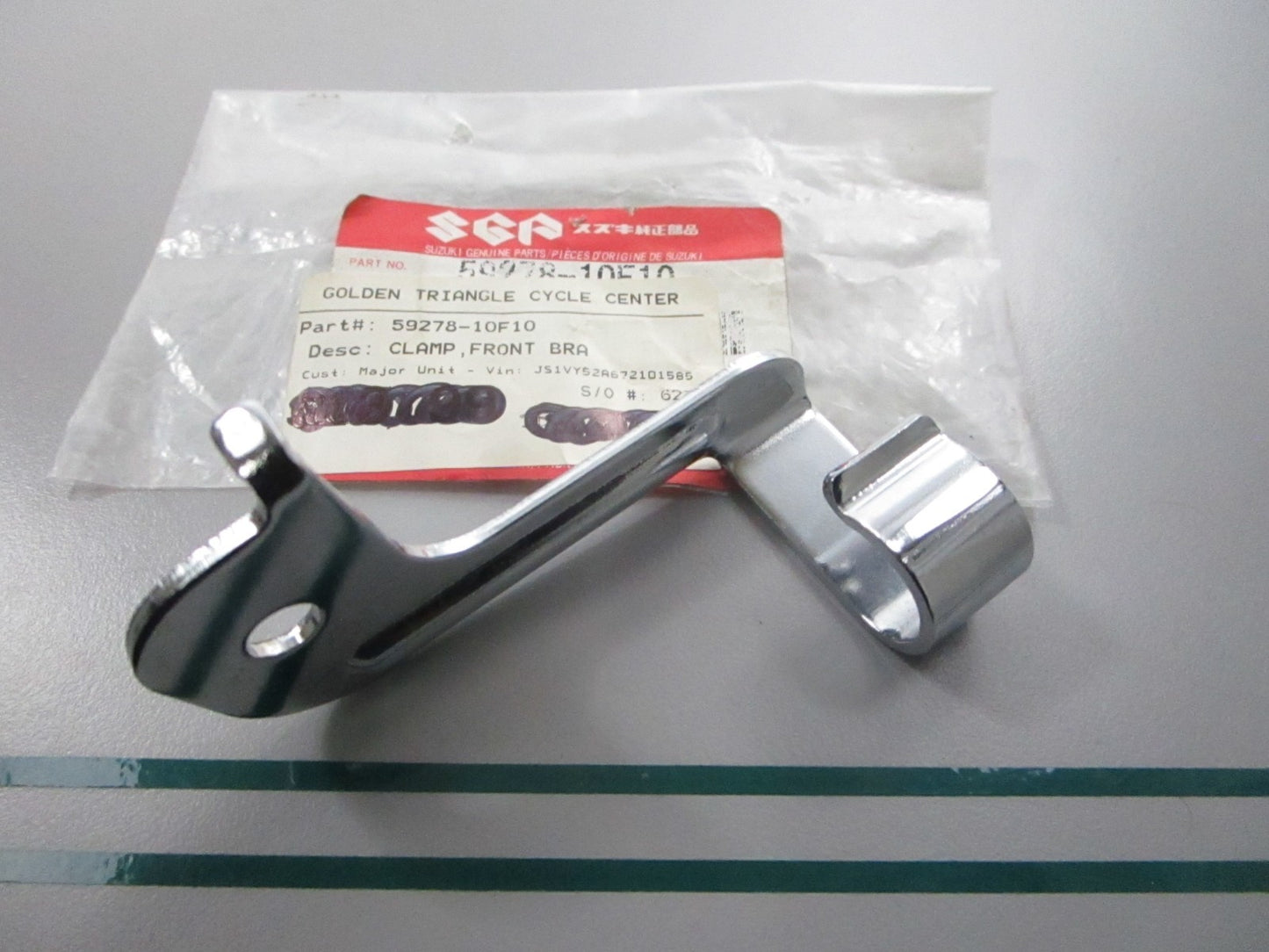 NEW OEM 59278-10F10 Suzuki Front Brake Clamp 0810