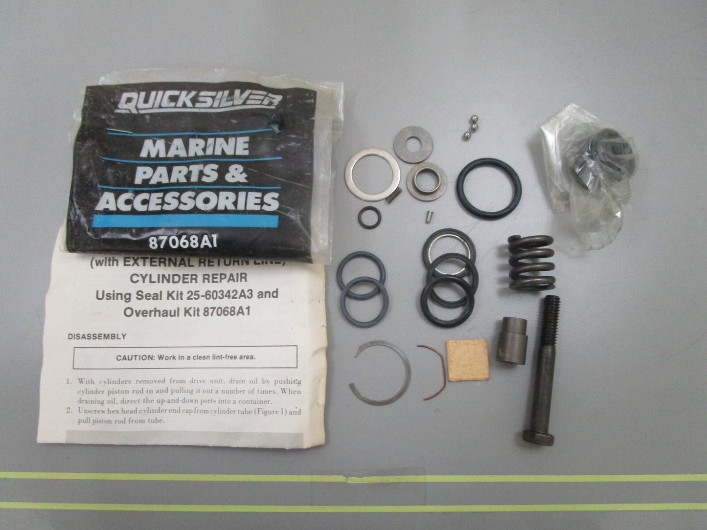 *NEW OEM* 0810 Mercury Quicksilver Overhaul Kit 87068A1