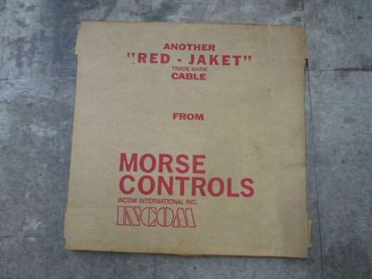 *NEW* 0820 Morse 18' "Red Jaket" Control Cable D048296 048296-0