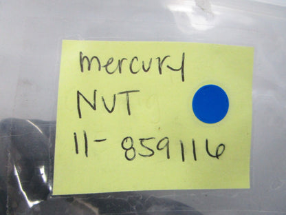 NEW OEM (LOT OF 3) 11-859116 Mercury Quicksilver Nut 0810