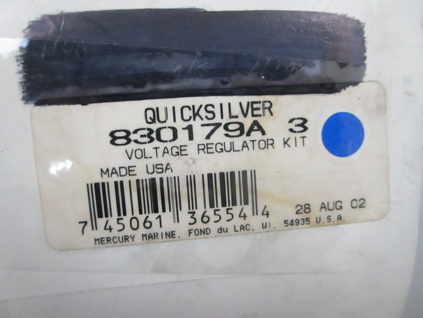 *NEW OEM* 0810 Mercury Quicksilver Voltage Regulator Kit 830179A 3