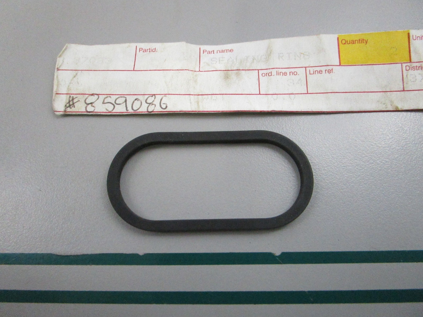 NEW OEM 859086 Volvo Penta Seal Ring 0810