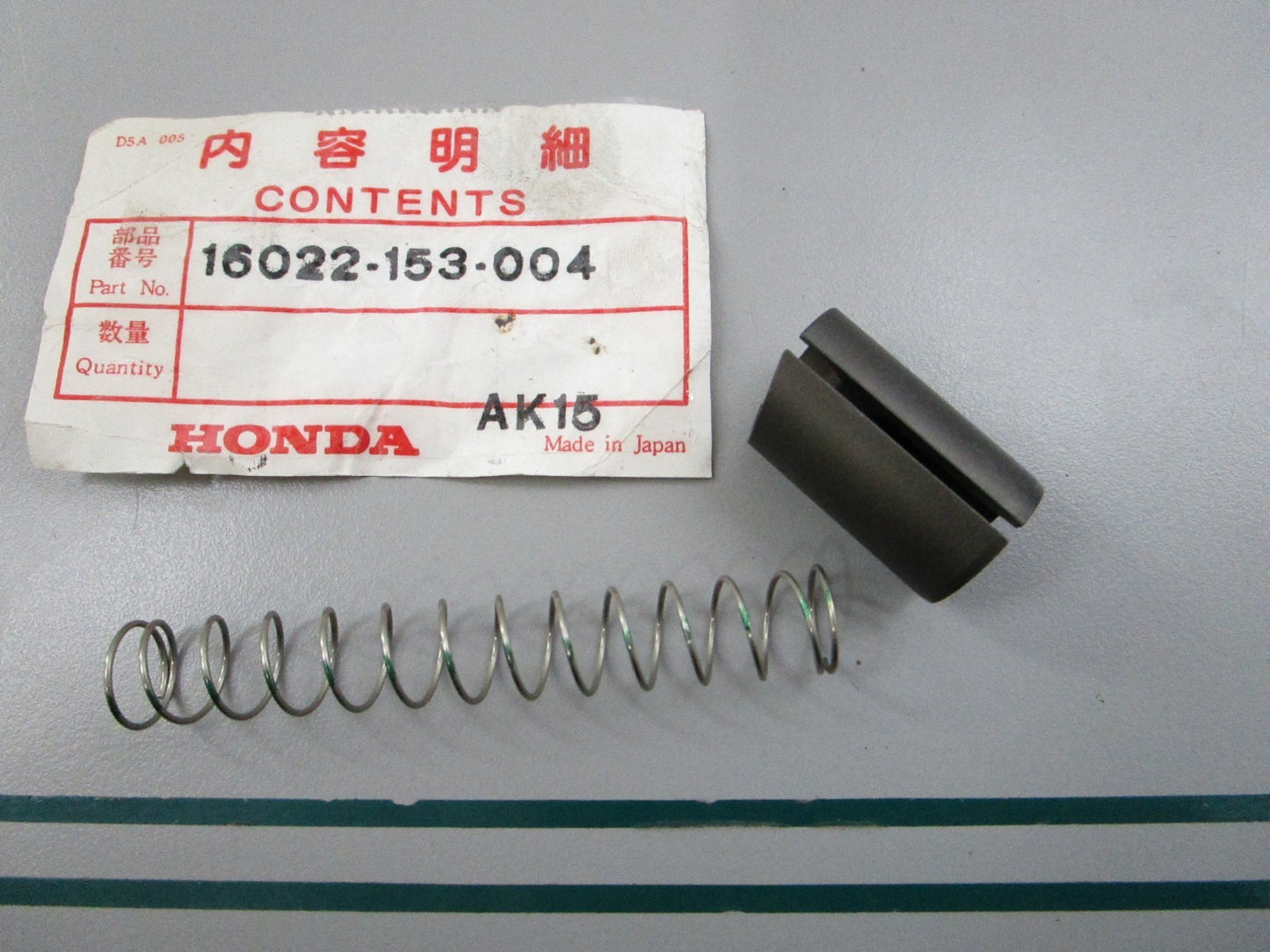 NEW OEM 16022-153-004 Honda Valve Set 0810