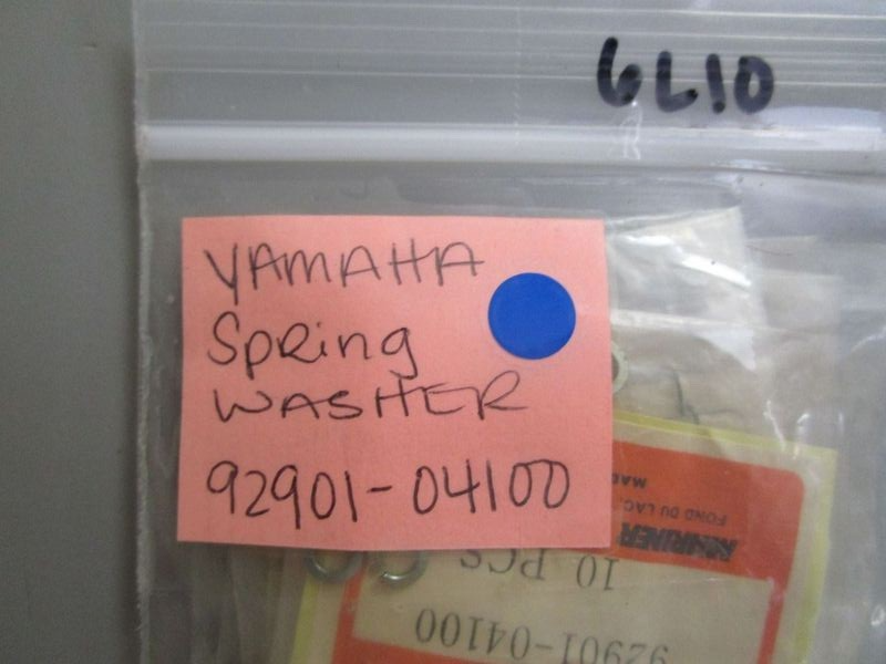 *NEW OEM* (LOT OF 10) 0770 Yamaha Spring Washer 92901-04100