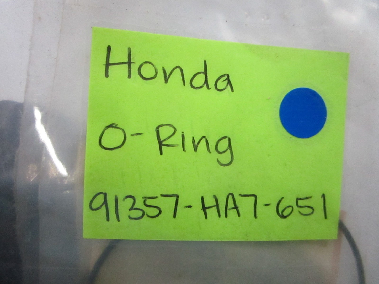 NEW OEM 91357-HA7-651 Honda O-Ring 0810
