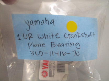 *NEW OEM* 0750 Yamaha 1 UR WHITE CRANKSHAFT PLANE BEARING 3LD-11416-70