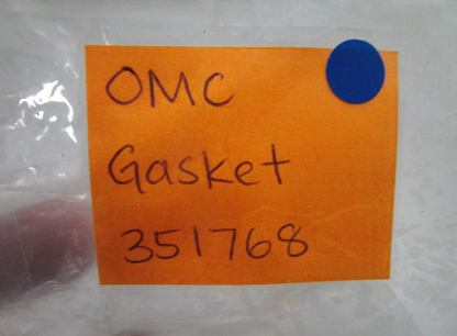 *NEW OEM* 0810 OMC Johnson Evinrude Gasket 351768 0351768