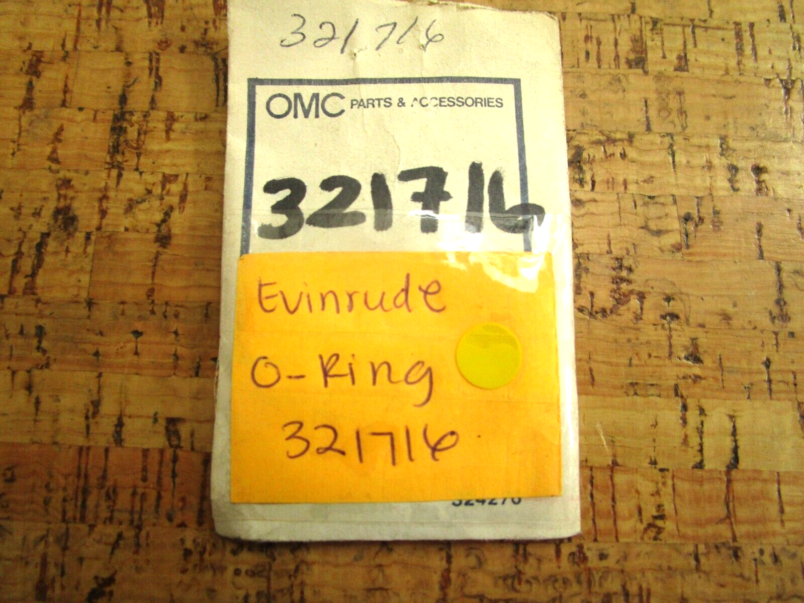 *NEW OEM* (LOT OF 6) 0750 OMC Johnson Evinrude O-RING 321716 0321716