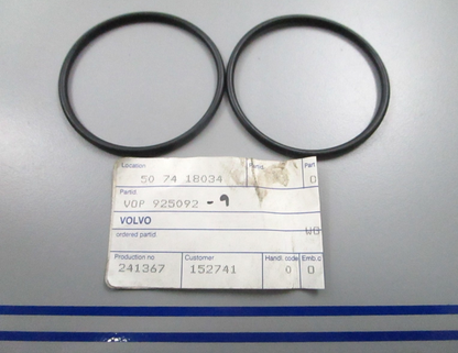 *NEW OEM* (LOT OF 2) 0810 Volvo Penta O-Ring 925092