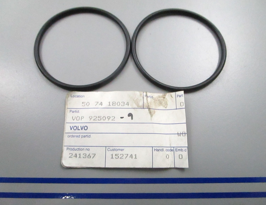 *NEW OEM* (LOT OF 2) 0810 Volvo Penta O-Ring 925092