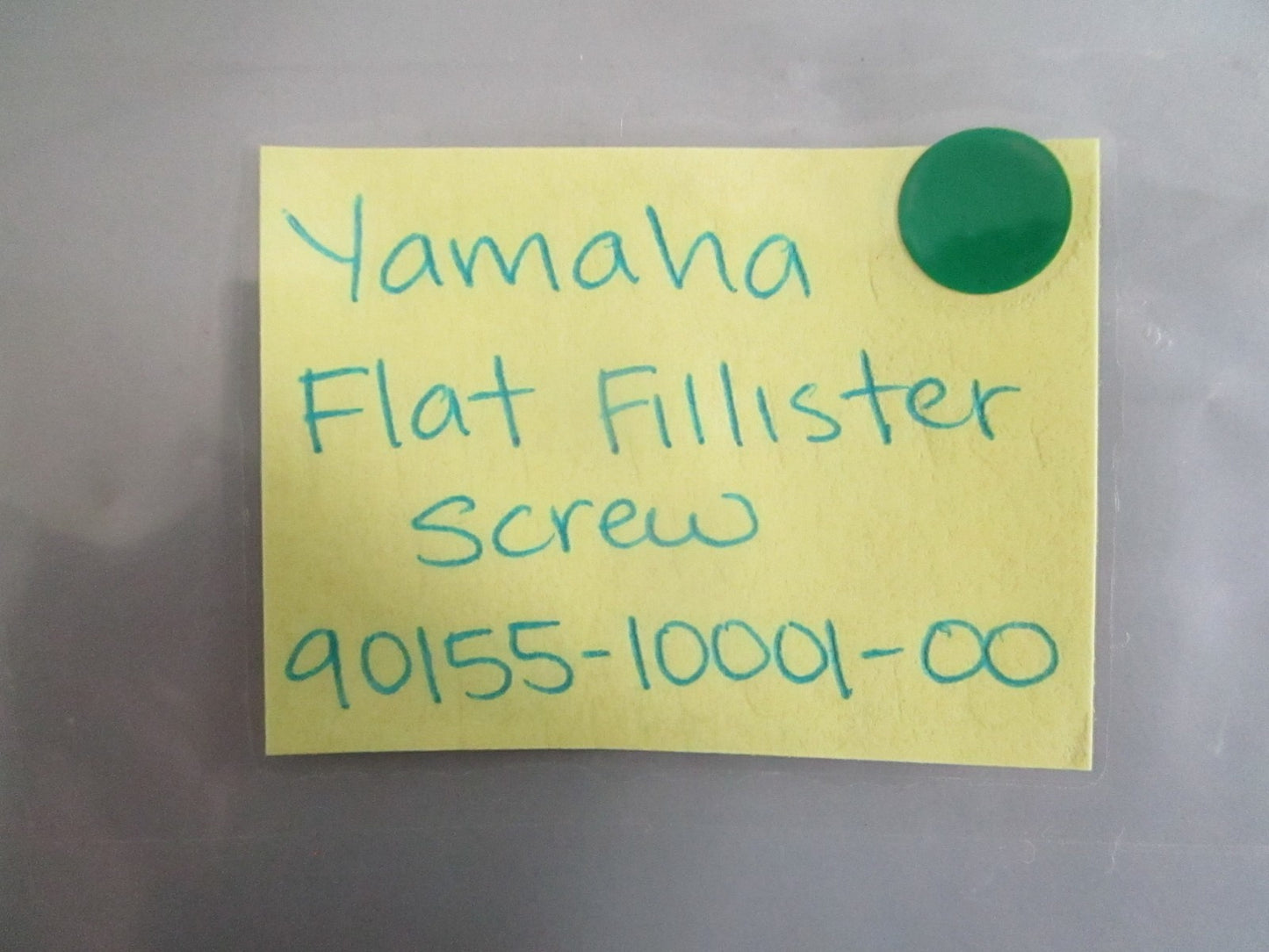 NEW OEM (LOT OF 3) 90155-10001-00 Yamaha Flat Fillister Screw 0820