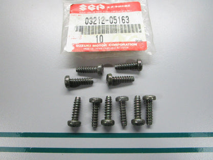 NEW OEM (LOT OF 10) 03212-05163 Suzuki Screw 0810