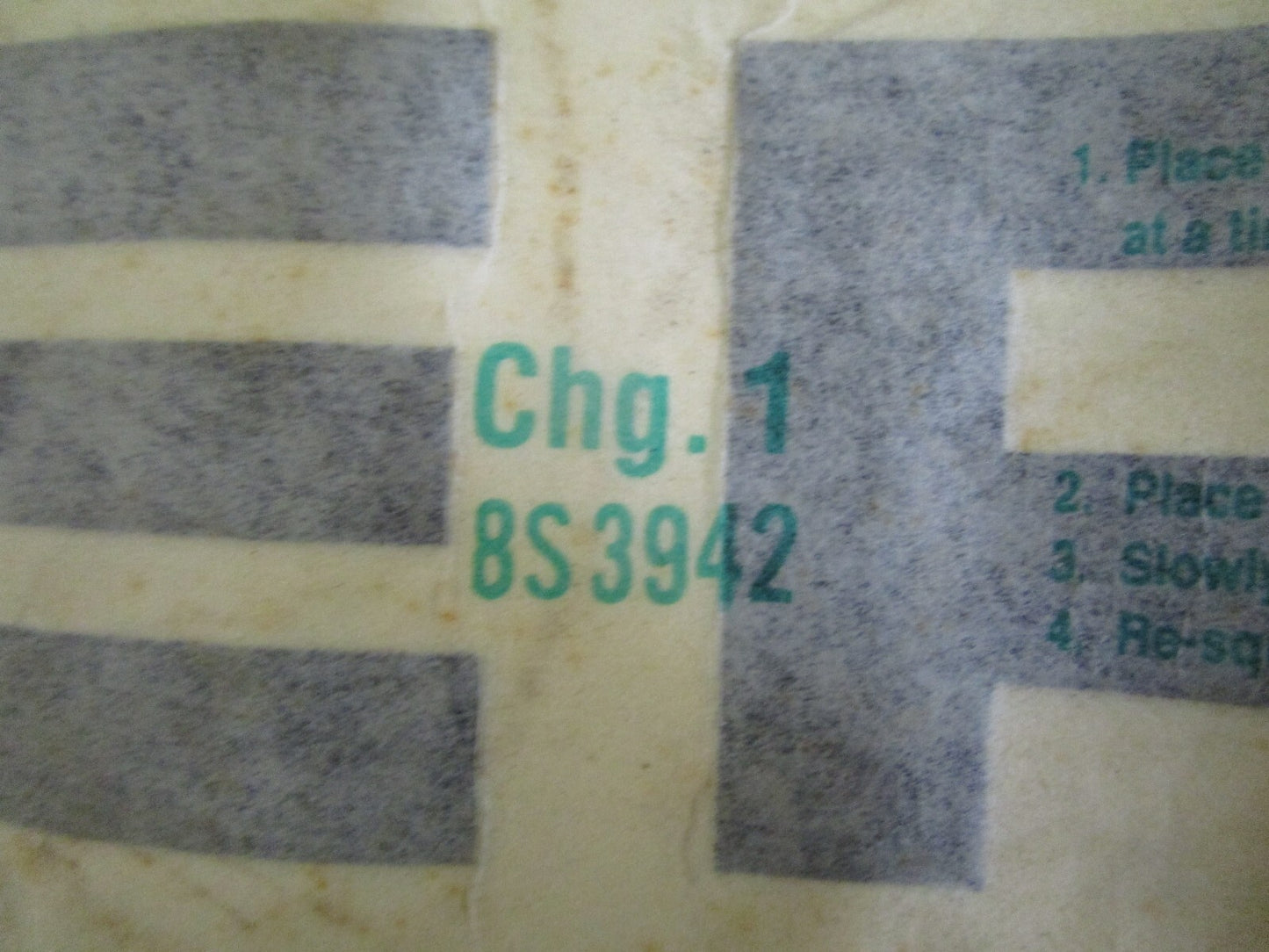 *NEW OEM* 0820 CAT Decal 8S-3942