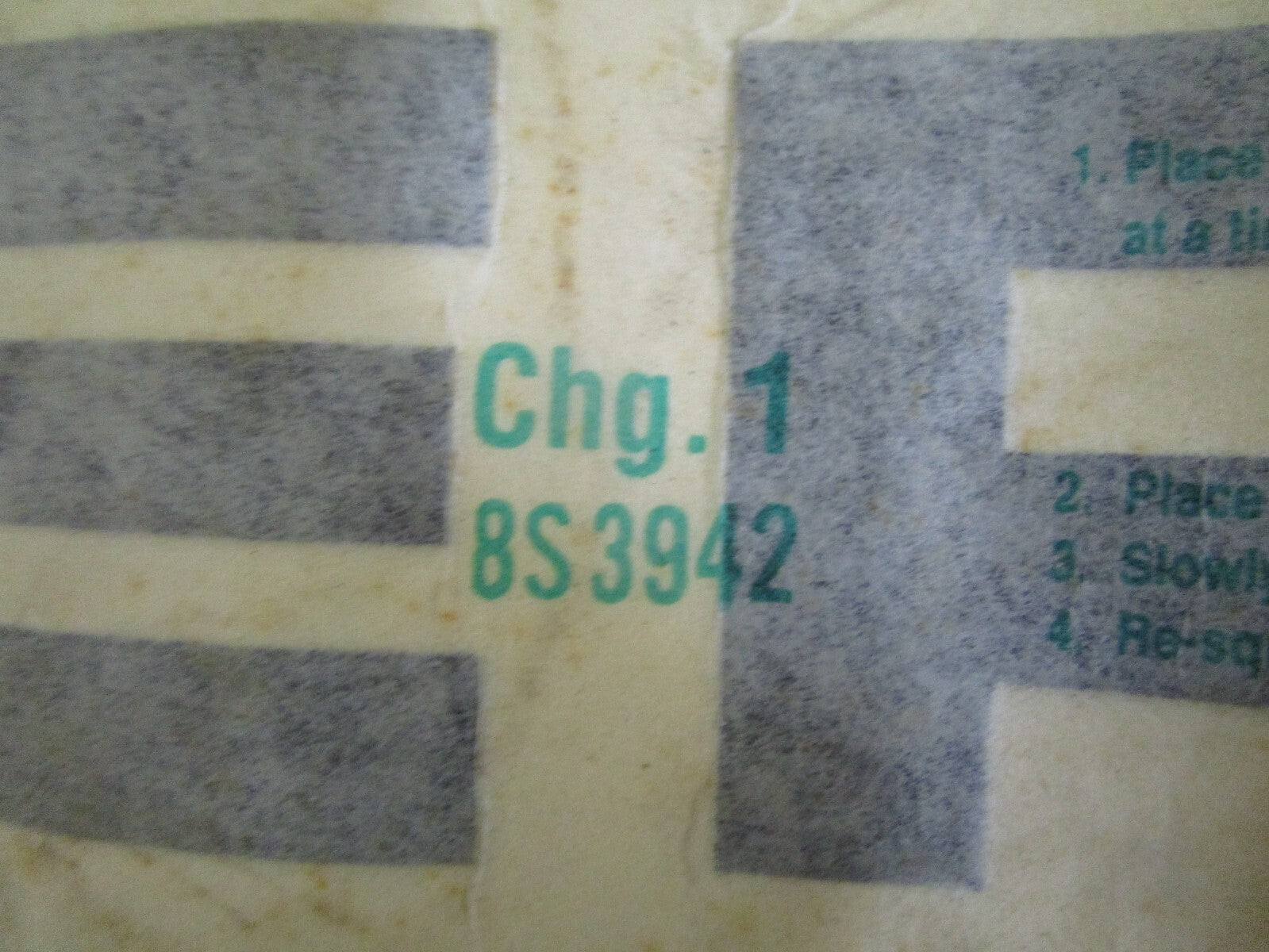 *NEW OEM* 0820 CAT Decal 8S-3942