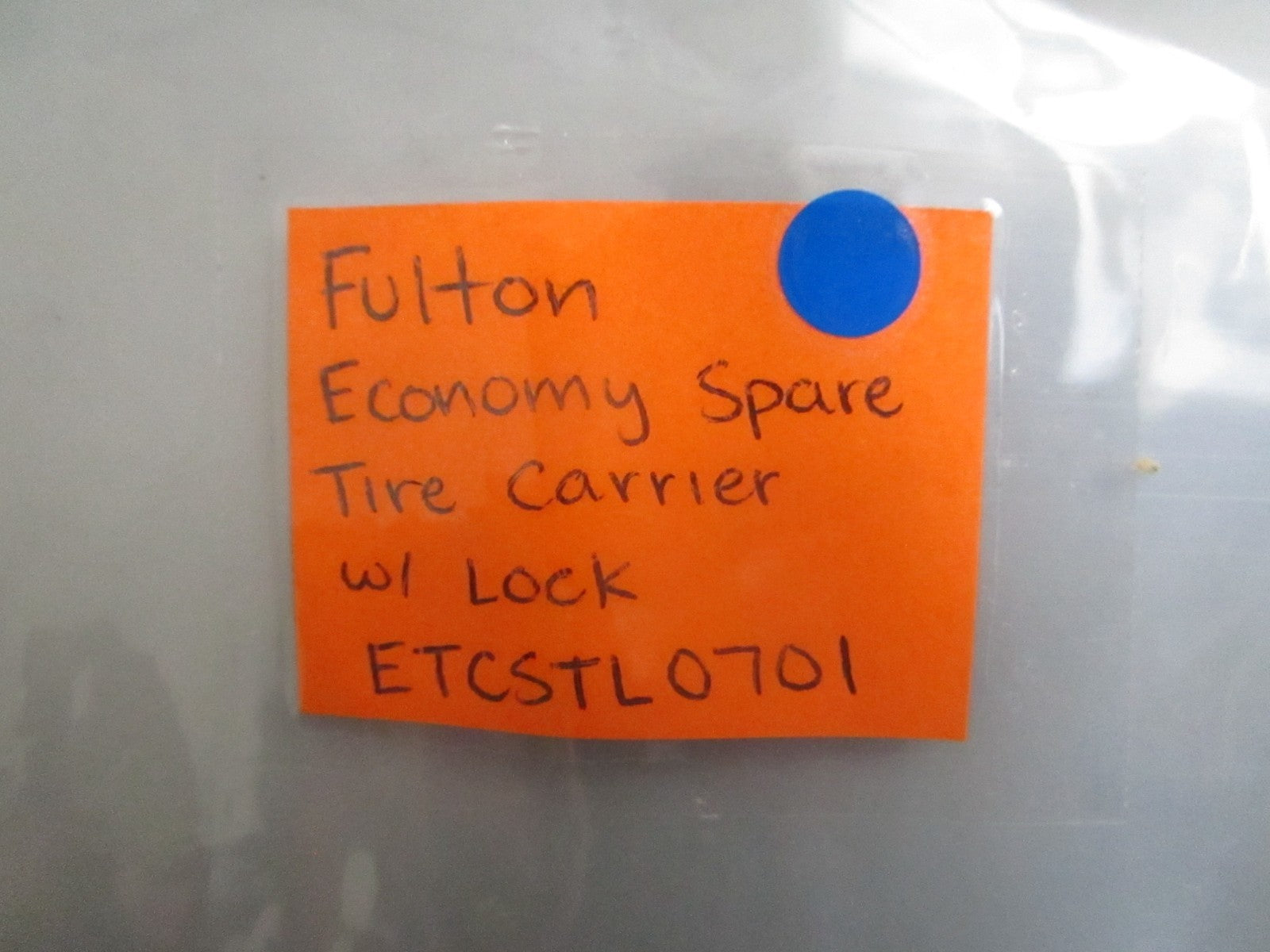 *NEW* 0820 Fulton Economy Spare Tire Carrier w/ Lock ETCSTL0701