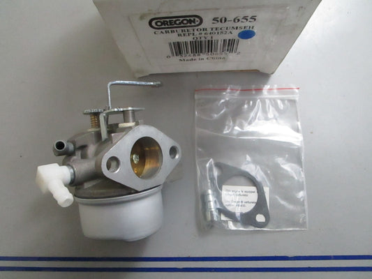 *NEW* 0820 Oregon Carburetor Assy 50-655 Replaces: Tecumseh 640152A