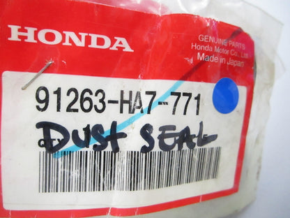 NEW OEM (LOT OF 2) 91263-HA7-771 Honda Dust Seal 0810