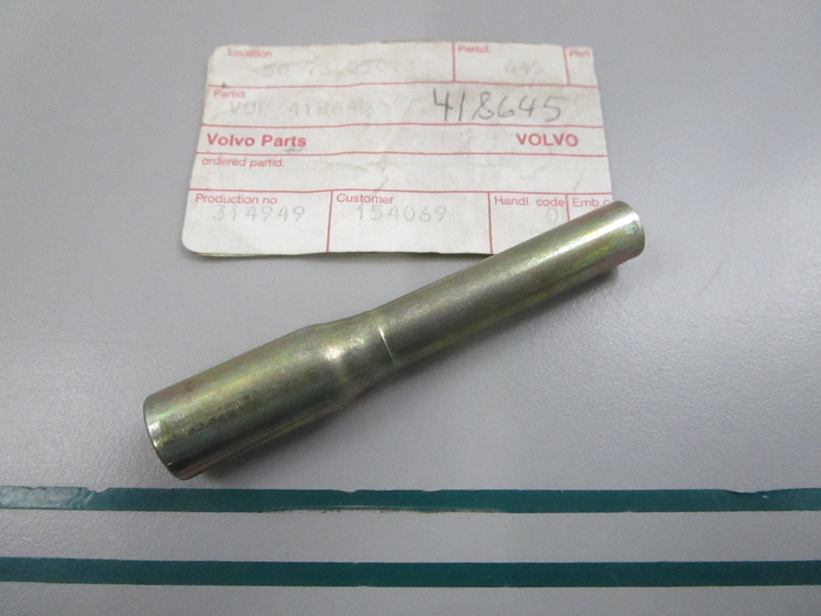 NEW OEM 418645 Volvo Penta Tube 0810