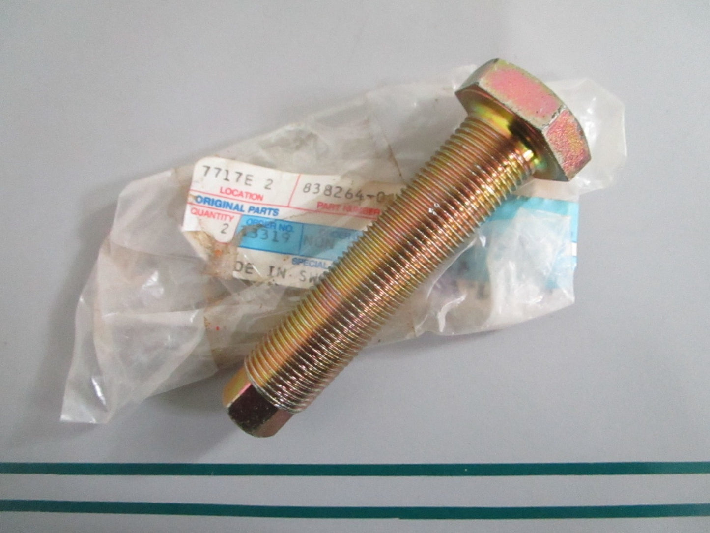 NEW OEM 838264 Volvo Penta Adjuster Bolt 0820