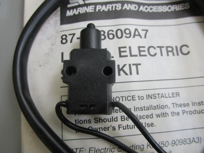 *NEW OEM* 0820 Mercury Quicksilver Switch Conversion Kit 87-823609A7