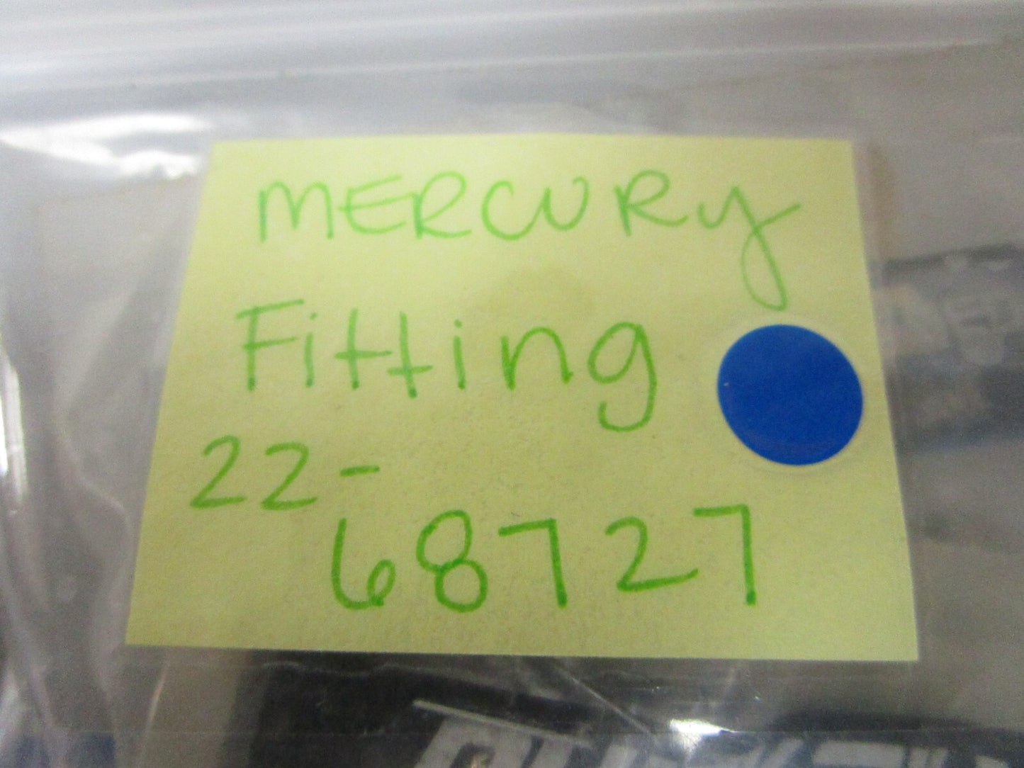 *NEW OEM* 0810 Mercury Quicksilver Fitting 22-68727