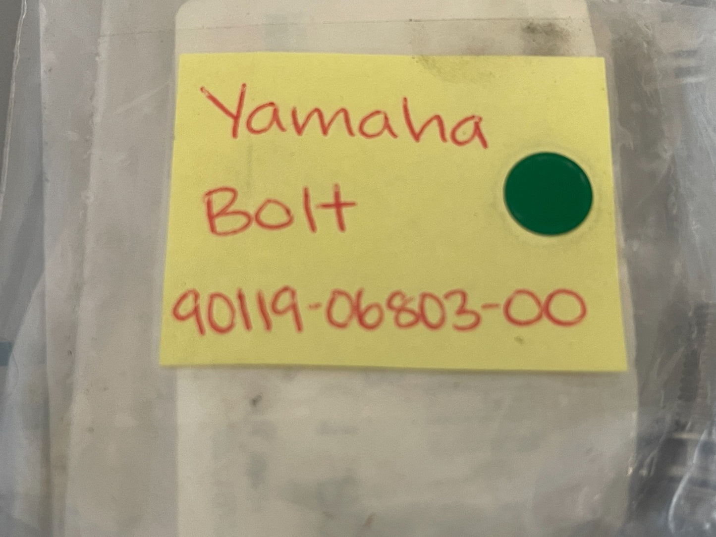 NEW OEM (LOT OF 4) 90119-06803-00 Yamaha Bolt 0810