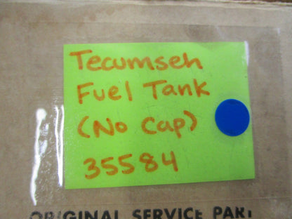 NEW OEM 35584 Tecumseh Fuel Tank (No Cap) 0810