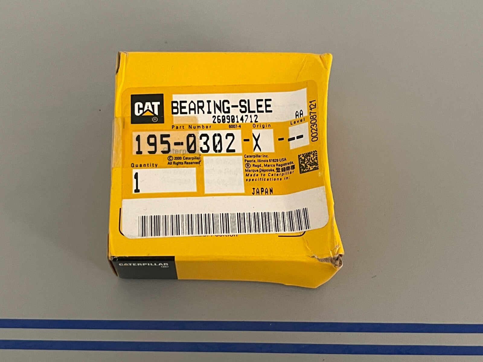 *NEW OEM* 0720 CAT Caterpillar Bearing Sleeve 195-0302