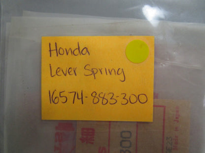 *NEW OEM* (LOT OF 4) 0810 Honda Lever Spring 16574-883-300