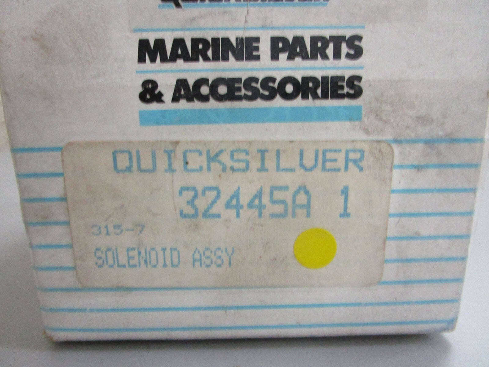 *NEW OEM* 0820 Mercury Quicksilver Solenoid Assy 32445A 1