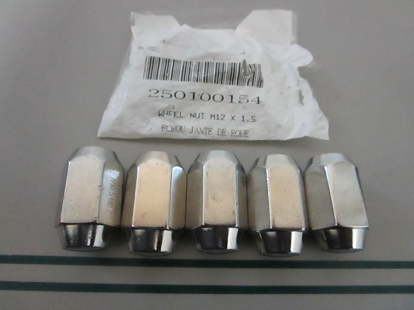 NEW OEM (LOT OF 5) 250100154 Can-Am Wheel Nut 0810