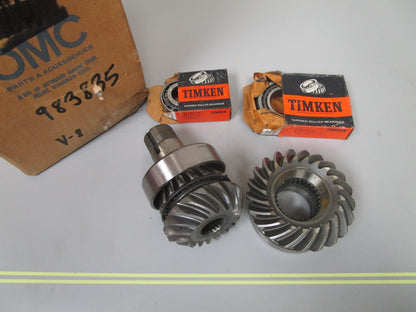 *NEW OEM* 0720 OMC Johnson Evinrude 21:17 Gear Set Assembly 983835 0983835