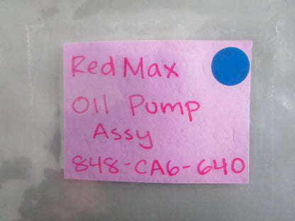 NEW OEM 7848-CA6-640 Red Max Oil Pump Assy 0820