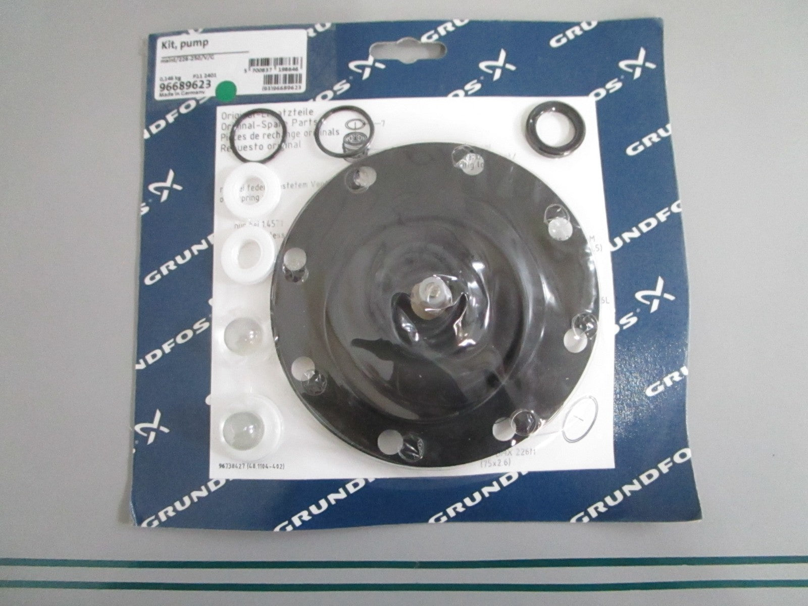 Grundfos 96689623 Pump Kit Maint 226-250 Viton Glass NOS NEW OEM 0820
