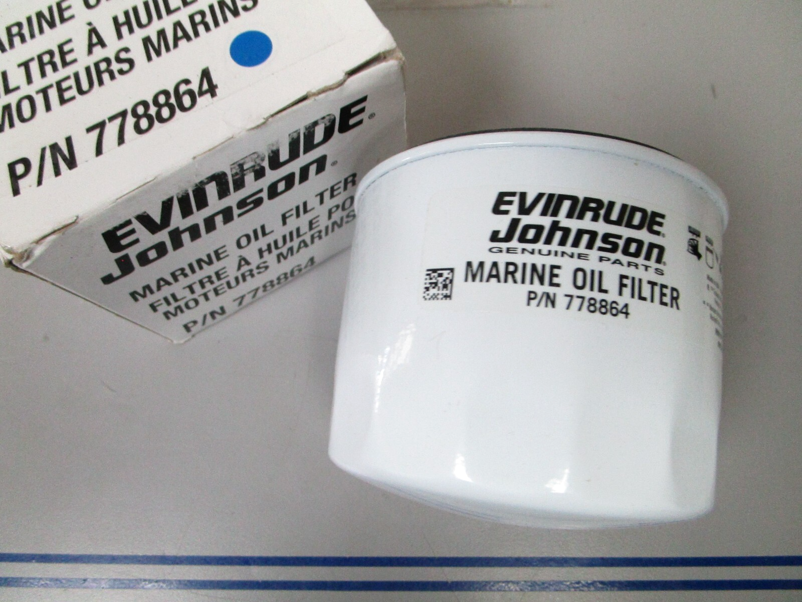 *NEW OEM* 0810 OMC Johnson Evinrude Oil Filter 778864 0778864