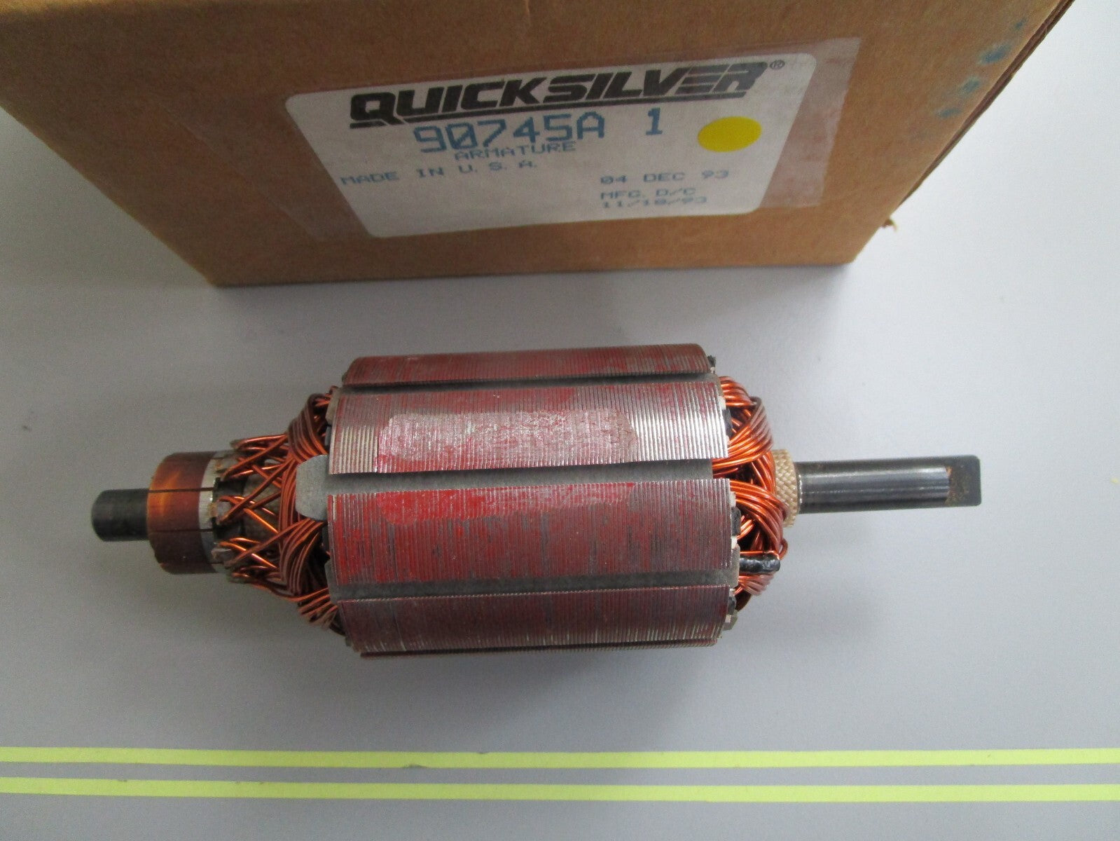 *NEW OEM* 0820 Mercury Quicksilver Armature 90745A 1