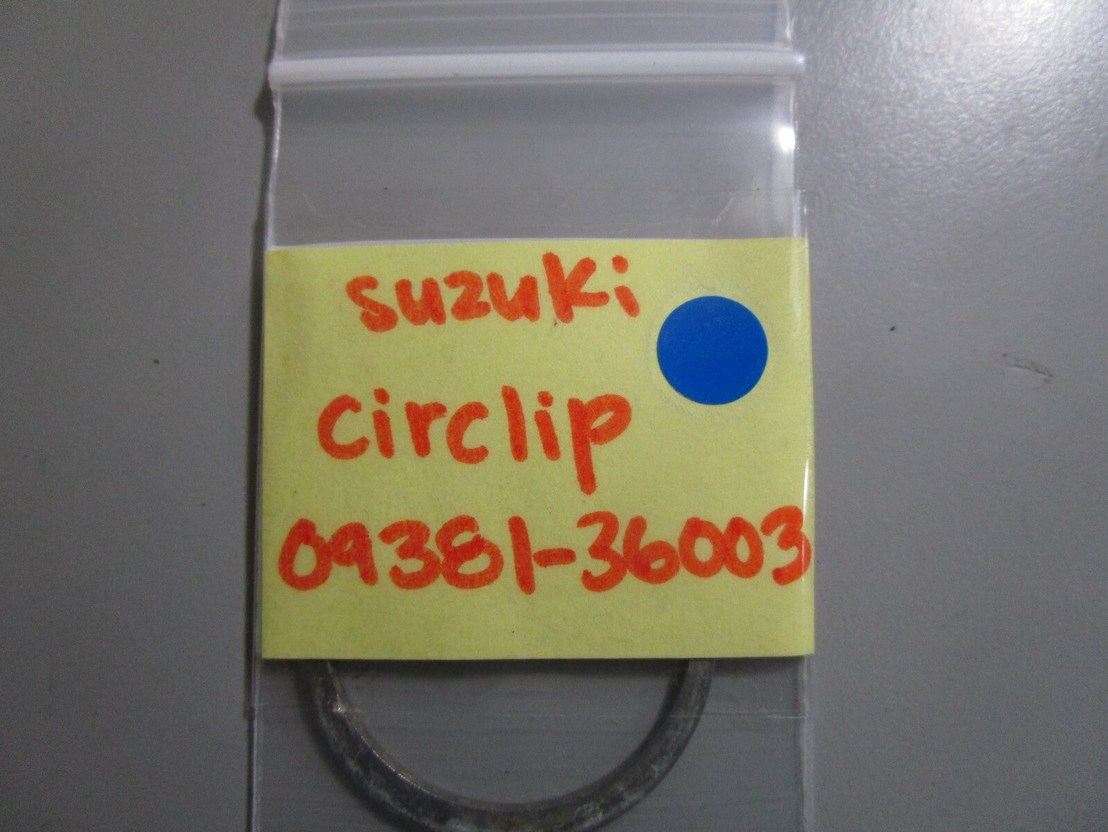 *NEW OEM* 0810 Suzuki Circlip 09381-36003