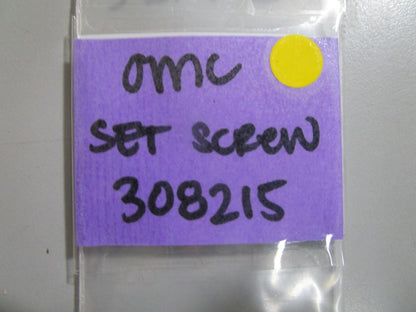 *NEW OEM* (LOT OF 2) 0770 OMC Johnson Evinrude Set Screw 308215 0308215
