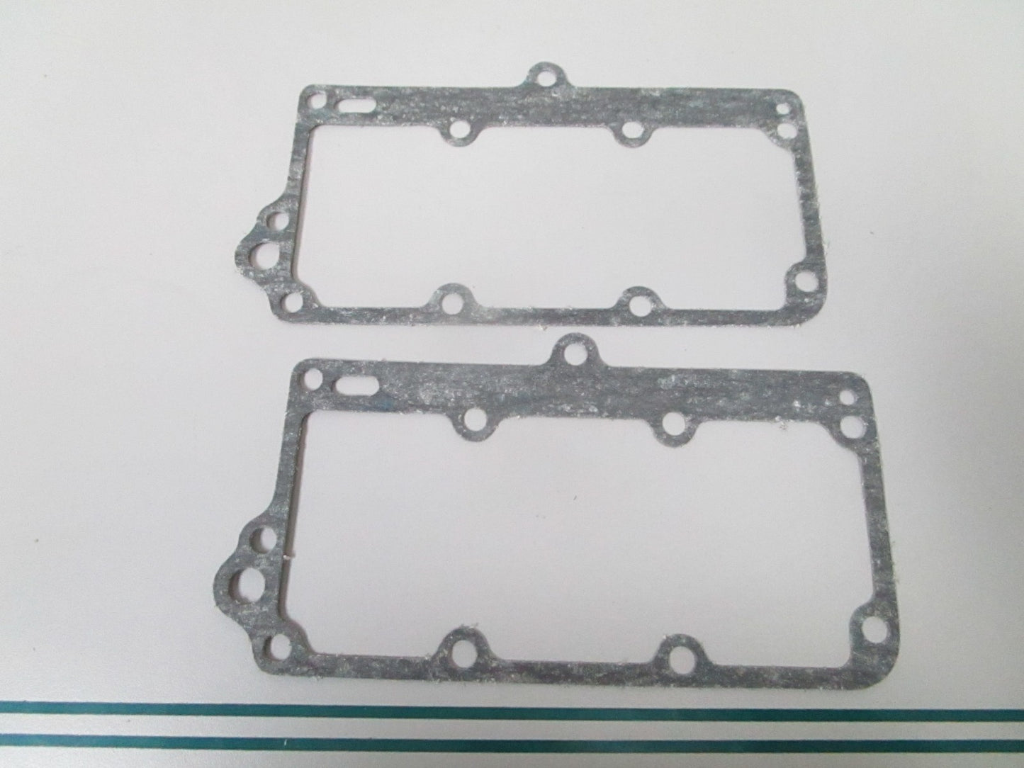 NEW OEM (LOT OF 2) 304716 0304716 OMC Johnson Evinrude Exhaust Cover Gasket 0810