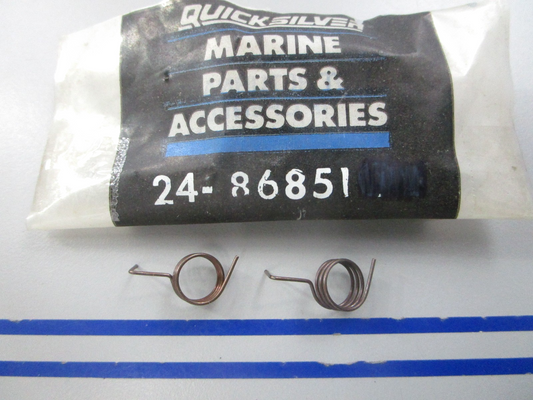 NEW OEM (LOT OF 2) 24-86851 Mercury Quicksilver Spring 0810
