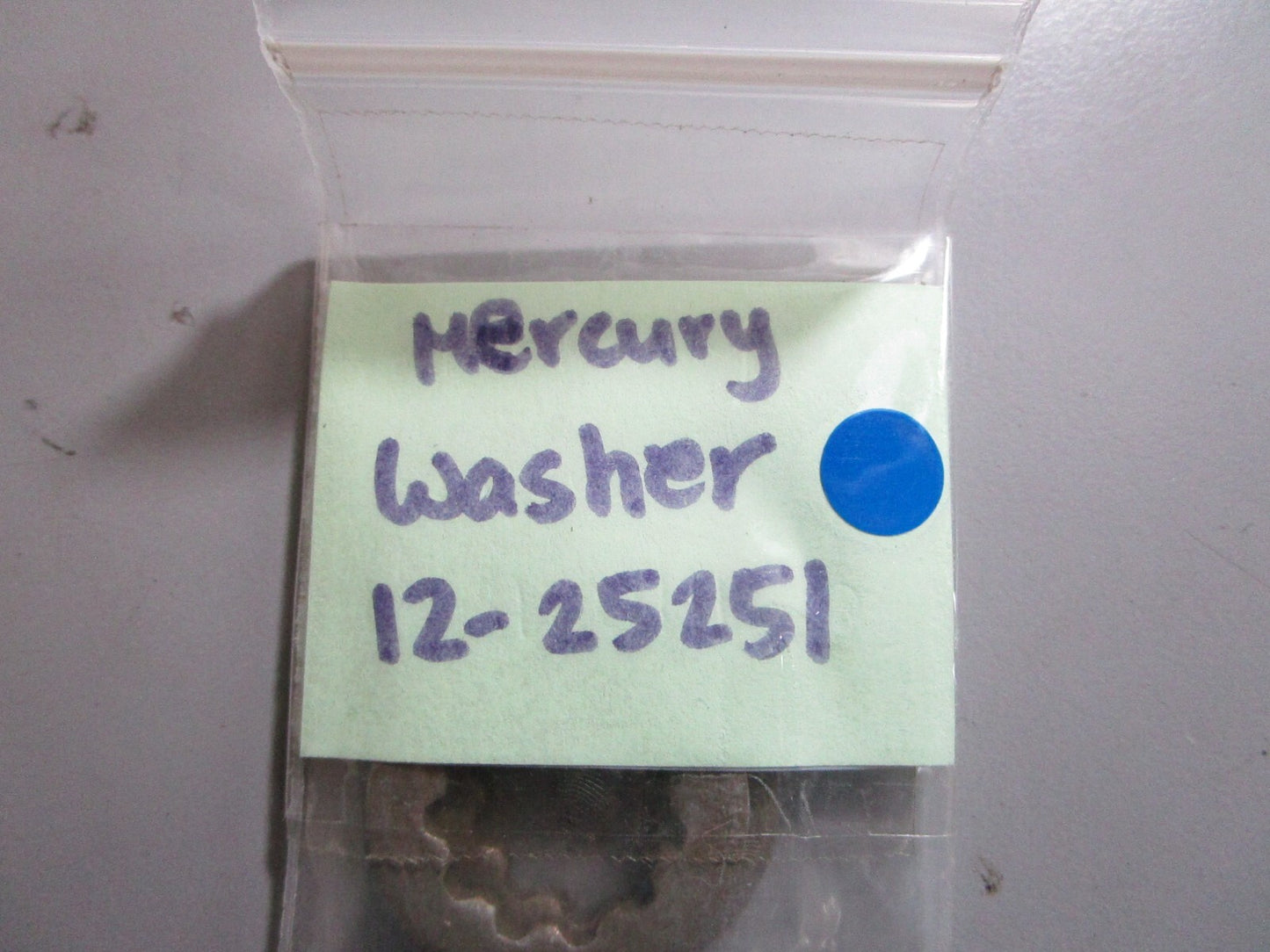 *NEW OEM* 0810 Mercury Quicksilver Washer 12-25251