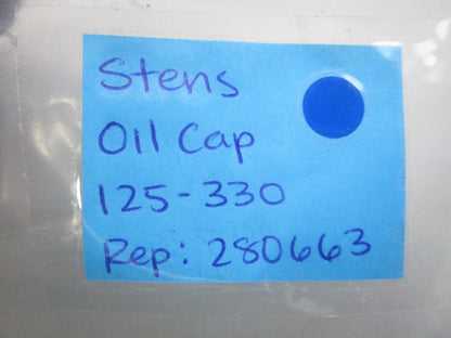 NEW 125-330 Replaces: 280663 Stens Oil Cap 0810