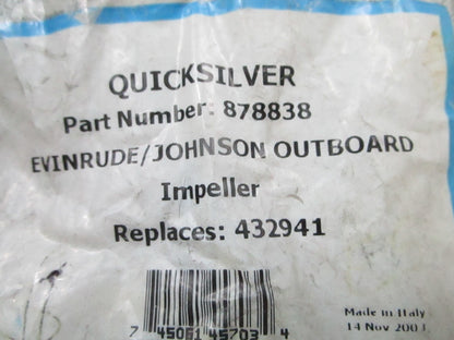 *NEW OEM* 0810 Mercury Quicksilver Impeller 878838