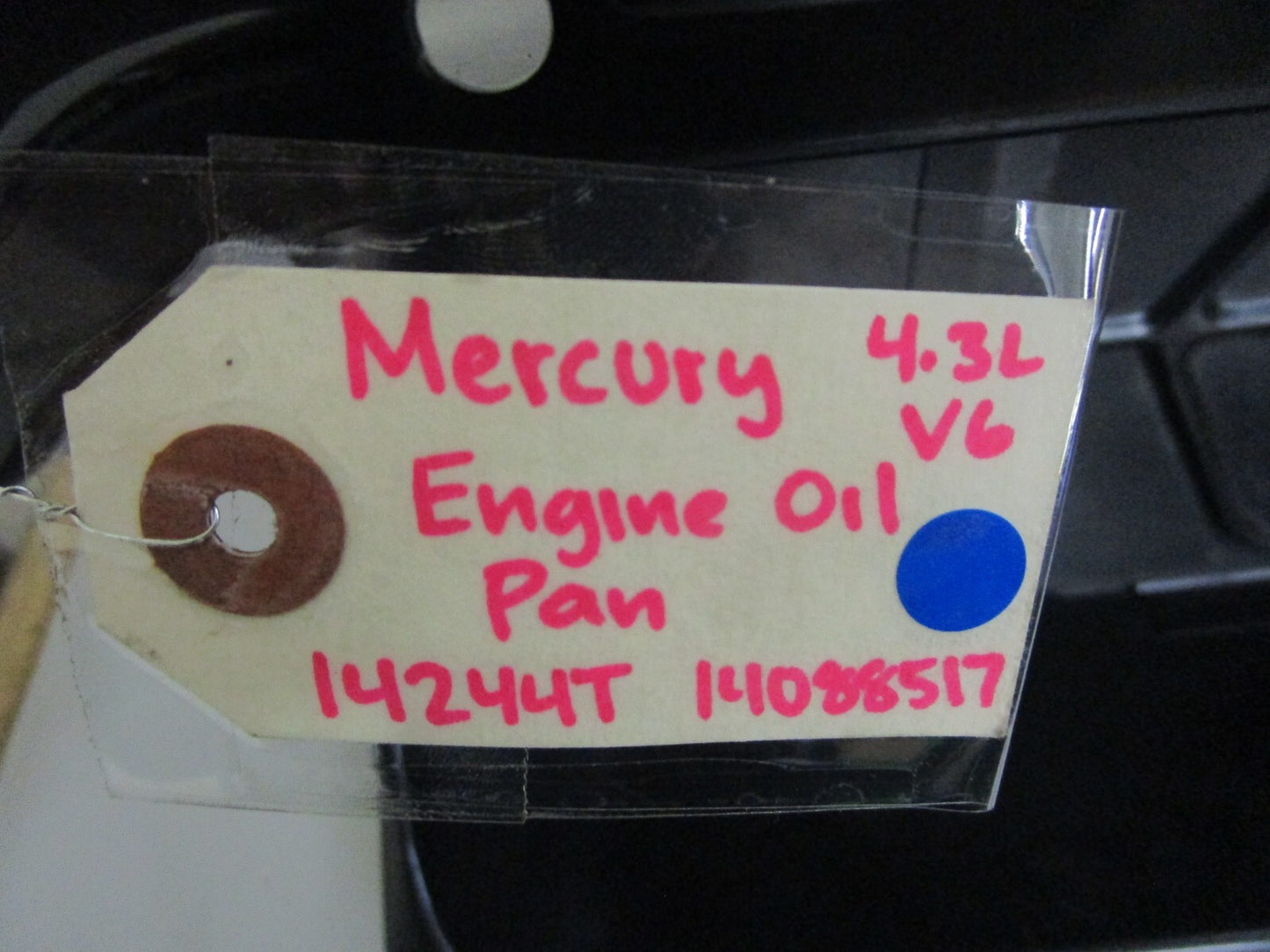 *NEW OEM* 0820 Mercury Quicksilver 4.3L V6 Engine Oil Pan 14244T 14088517