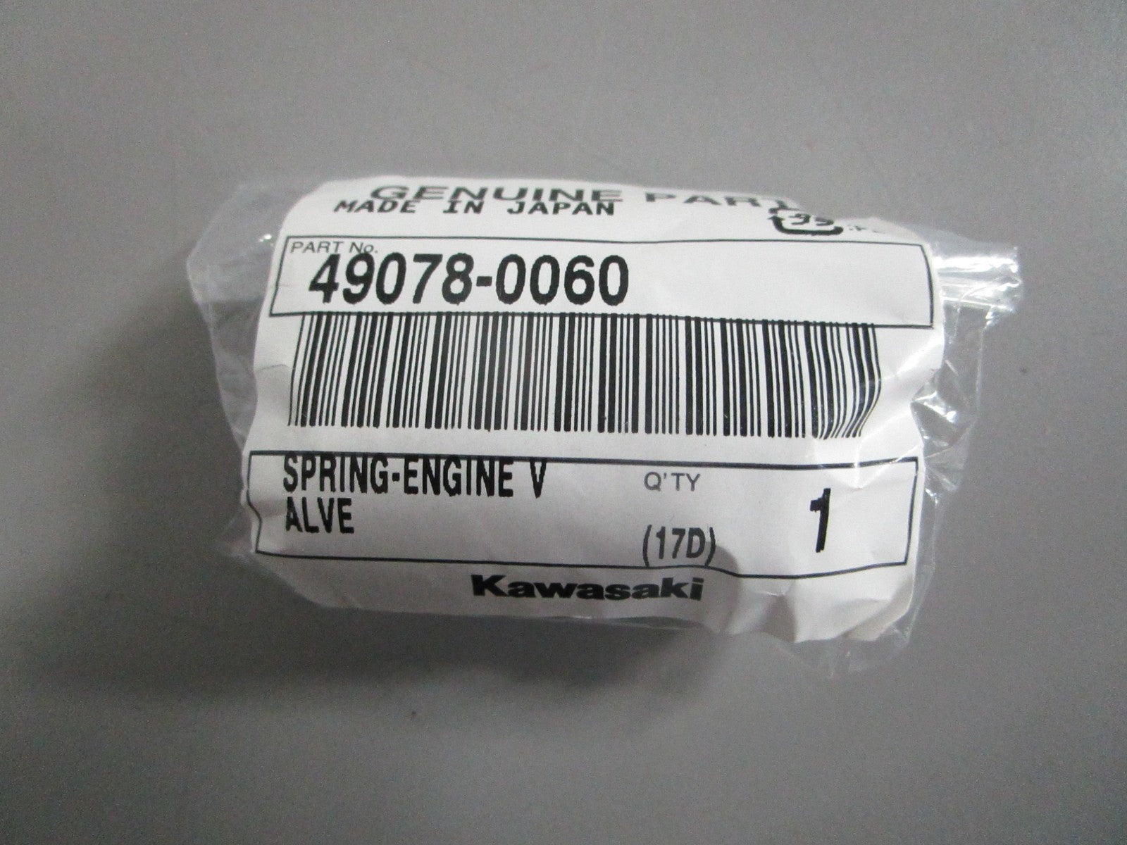 NEW OEM 49078-0060 Kawasaki Spring 0820