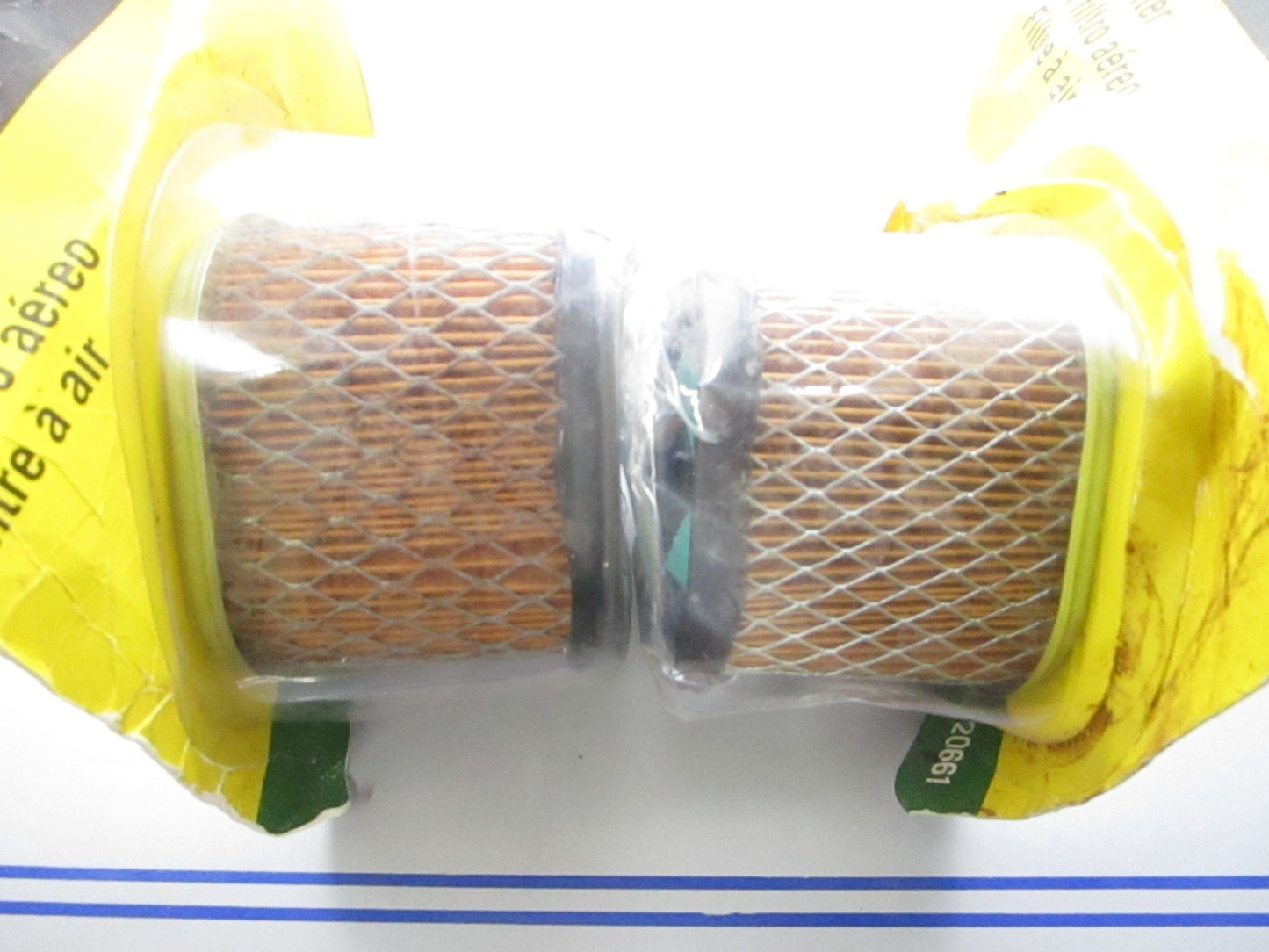 *NEW OEM* (LOT OF 2) 0810 John Deere Air Filter GY20661