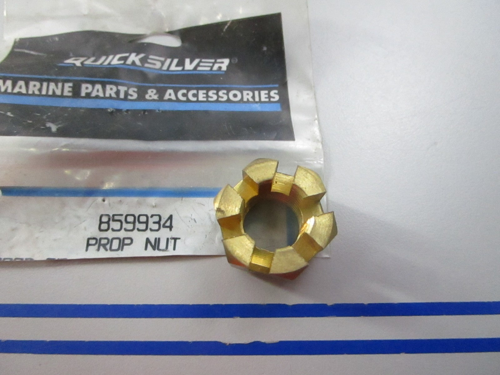 NEW OEM 859934 Mercury Quicksilver Prop Nut 0810